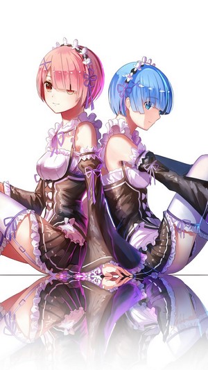 Ram and Rem from Re:Zero 4K