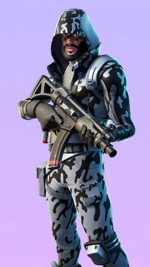 Snow Striker from Fortnite 4K