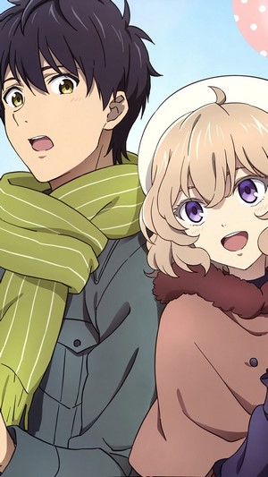 Kotoko Iwanaga and Kuro Sakuragawa from Kyokou Suiri 4K