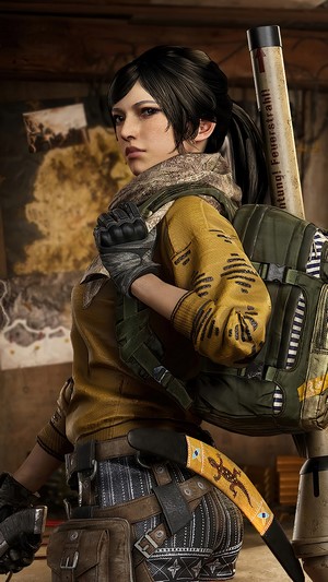 Girl from PUBG Season 6 4K