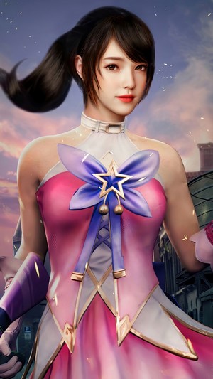 PUBG, Mobile, Girl, Begonia Witch Set, Skin, Outfit, 4k