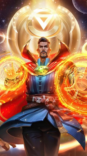 MARVEL Super War, Doctor Strange, Season 1, Loading Screen, 4k