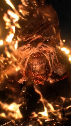 Nemesis, Burning, Resident Evil 3, Remake, 4k