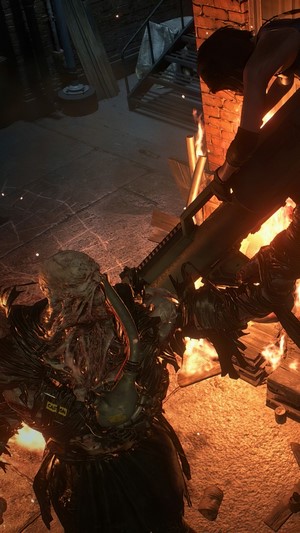 Nemesis vs Jill Valentine from Resident Evil 3 Remake 4K
