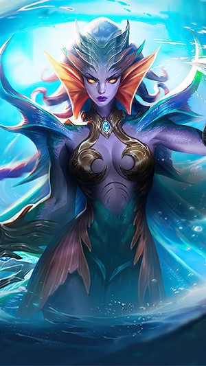 Karrie, Gill Girl, Skin, Mobile Legends, 4k