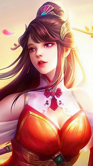 Odette, Auspicious Charm, Skin, Mobile Legends, 4k