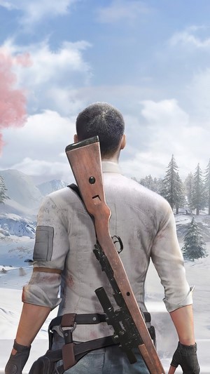 PUBG Winter Soldier with Sniper Rifle