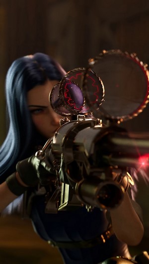 Caitlyn, Sniper, LoL, Season, 2020, 4k