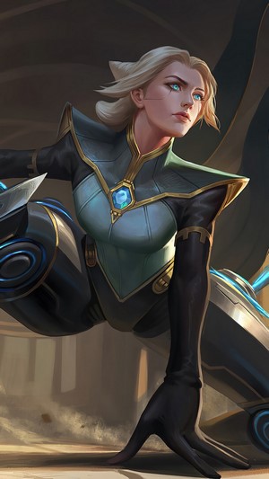 Camille, LoL, Art, 4k HD Phone Wallpaper | Rare Gallery