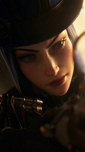 Caitlyn from LoL, 4K