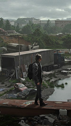 Ellie from The Last of Us Part 2 concept art 4K