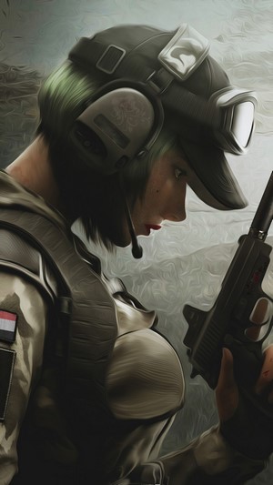Ela from Rainbow Six Siege 4K