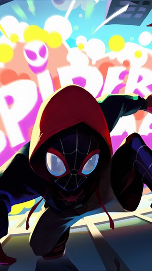 Miles Morales from Spider-Man: Into the Spider-Verse 4K