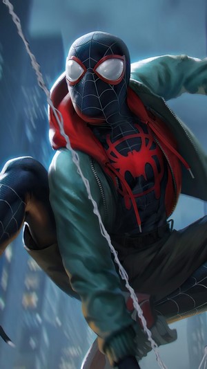 Miles Morales, Spider-Man, 4k