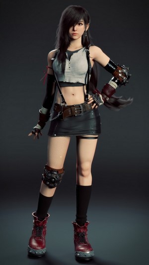 Tifa Lockhart from Final Fantasy 7 Remake 4K