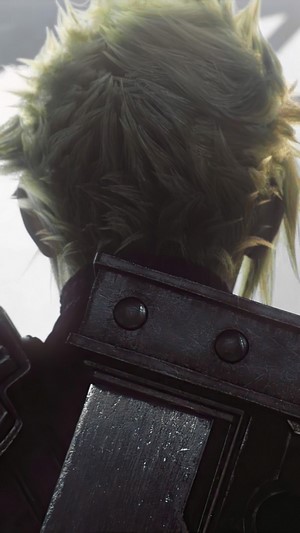 Cloud Strife from Final Fantasy 7 Remake 4K