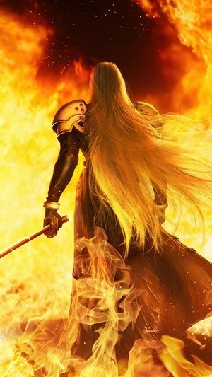 Sephiroth from Final Fantasy 7 Remake in 4K