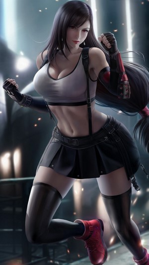 Tifa Lockhart, Final Fantasy 7 Remake, 4k
