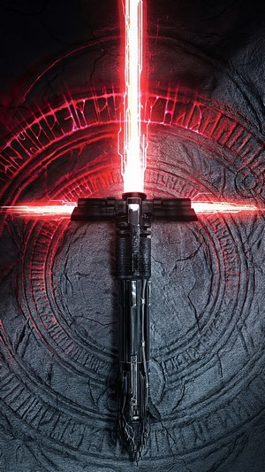 Kylo Ren, Lightsaber, Star Wars, 4k
