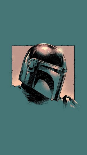 The Mandalorian, Minimalist, 4k