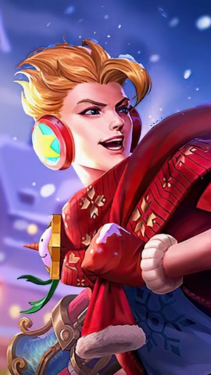 Claude, Christmas Carnival, Skin, Mobile Legends, 4k