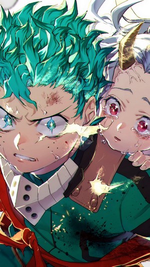 Izuku Midoriya, Eri, My Hero Academia, 4k