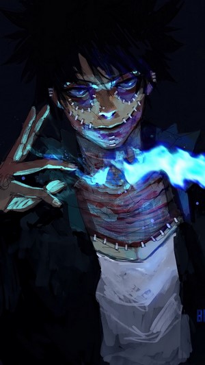 Dabi from My Hero Academia 4K