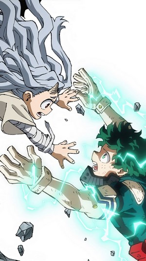 Eri, Izuku Midoriya, My Hero Academia, 4k