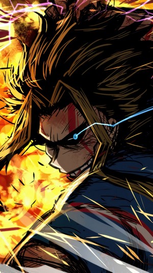 All Might from My Hero Academia 4K