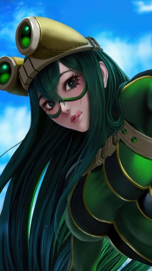 Tsuyu Asui, My Hero Academia, 4k HD Phone Wallpaper | Rare Gallery