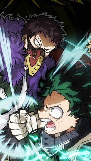Overhaul and Izuku from My Hero Academia 4K