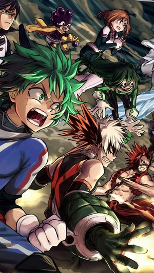 My, Hero, Acedemia, Anime, Characters, 4k