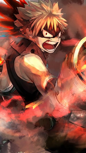 Katsuki Bakugo from My Hero Academia 4K