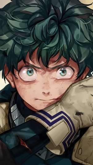 Izuku Midoriya from My Hero Academia 4K