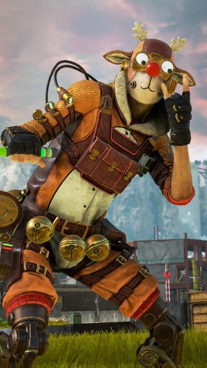Octane, Dasher, Reindeer, Apex Legends, 4k