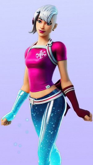 Frosted Flurry Fortnite Skin 4K