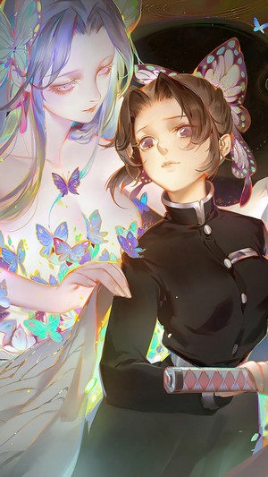 Shinobu Kocho, Kimetsu no Yaiba, 4k