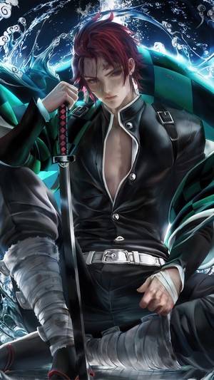 Tanjiro, Kimetsu no Yaiba, 4k