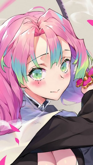 Mitsuri Kanroji, Kimetsu no Yaiba, 4k
