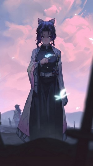Shinobu Kocho, Kimetsu no Yaiba, 4k
