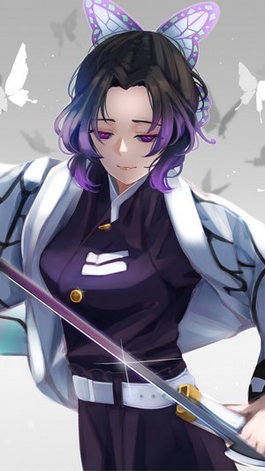 Shinobu Kocho from Kimetsu no Yaiba 4K
