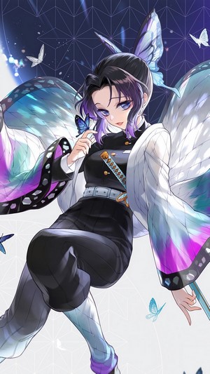 Shinobu Kocho from Kimetsu no Yaiba 4K