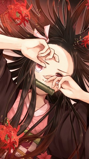 Nezuko Kamado from Kimetsu no Yaiba 4K