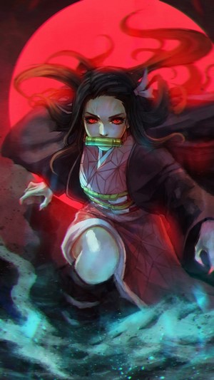 Nezuko, Demon Form, Kimetsu no Yaiba HD