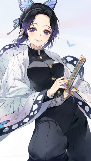 Shinobu Kocho from Kimetsu no Yaiba 4K