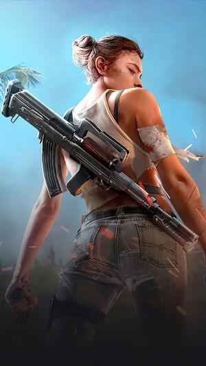 Free Fire, Garena, Girl, 4k HD Phone Wallpaper | Rare Gallery