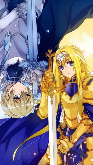 Alice and Eugeo from Sword Art Online Alicization 4K