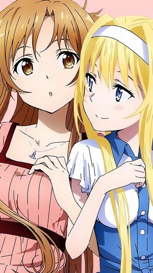 Asuna and Alice from Sword Art Online Alicization 4K