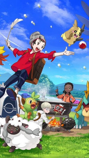 Pokemon Sword and Shield, Poster, Art HD