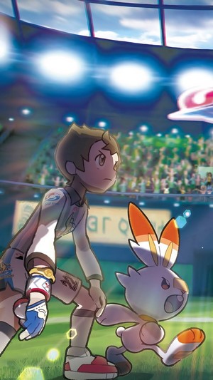 Milo and Scorbunny from Pokemon Sword and Shield 4K
